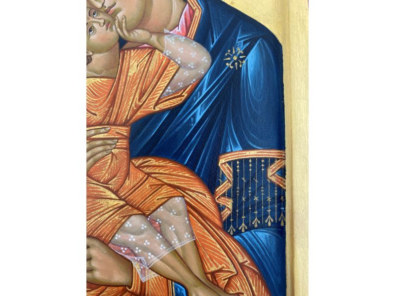 Icon Mutter der sen Umarmung 21x35 cm Bogenform