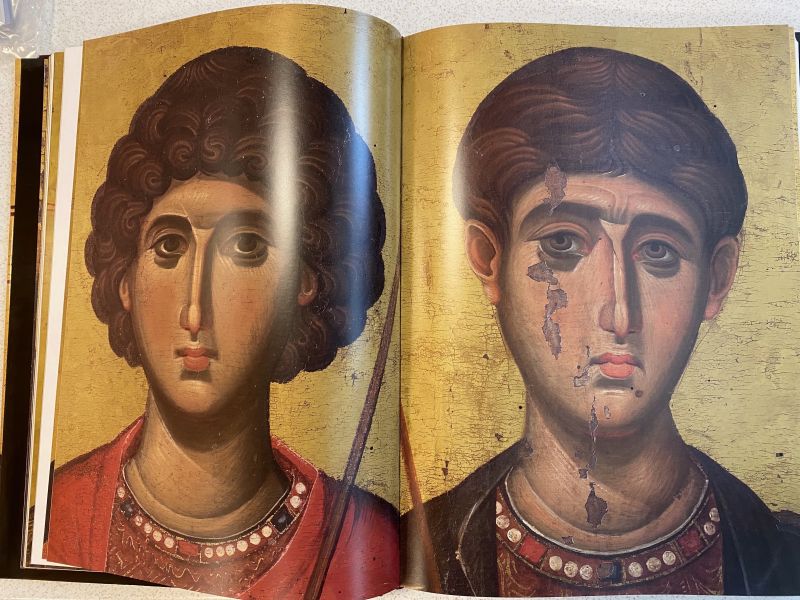 BYZANTINE ICONOGRAPHY, greek, 439 pages