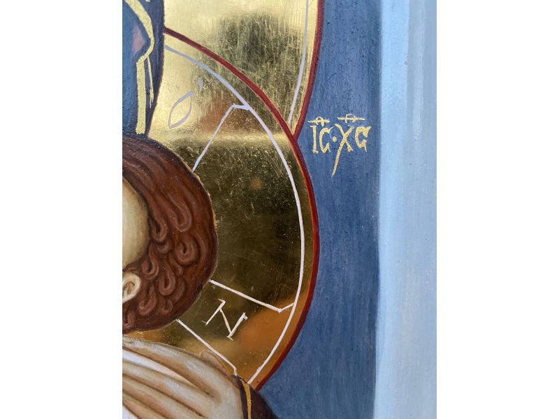 Icono Madre de Dios de la Ternura 24x32 cm