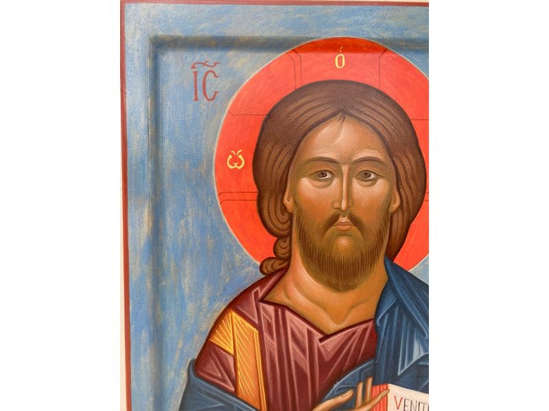 Icono Cristo Pantocrtor 24x32 cm