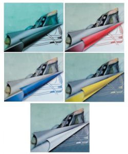 Album de 5 feuilles de papier graphite color