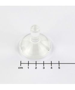 Mini mortero de vidrio, corindn molido, dimetro 3,5 cm (tamao de viaje)