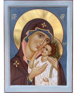 Icon Mother of God of Tenderness 24x32 cm