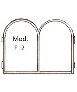 Tabla para icono de madera de tilo, DPTICO, modelo F2, cavada, con cuas, solo madera (en crudo)