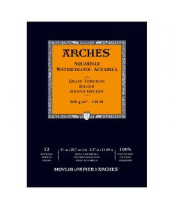 Album Aquarelle Arches grain torchon 300g / m