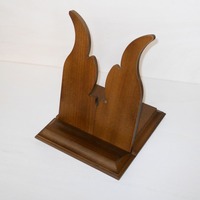 Wooden icon holder supports