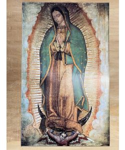 Estampe, Madonna di Guadalupe h. 70 cm