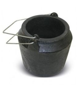 Cast iron pot for gilders 200 ml
