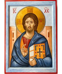 Icon of Christ Pantocrator of Sinai, 25x35 cm