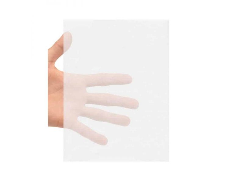 Papier parchemin blanc pour recouvrir les icnes peintes, gr. 35, 37x50 cm (5 feuilles)