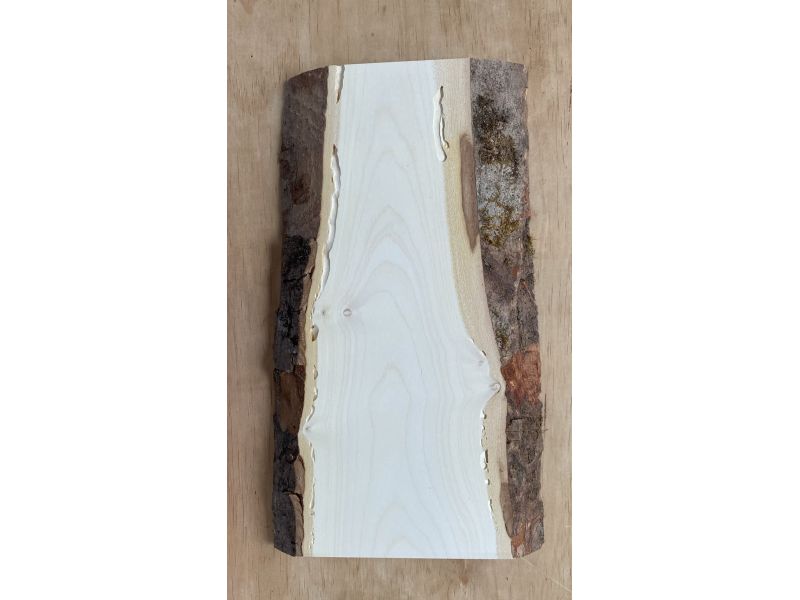 Pi�ce unique en bois d'�RABLE massif, largeur 14 cm, hauteur 36 cm