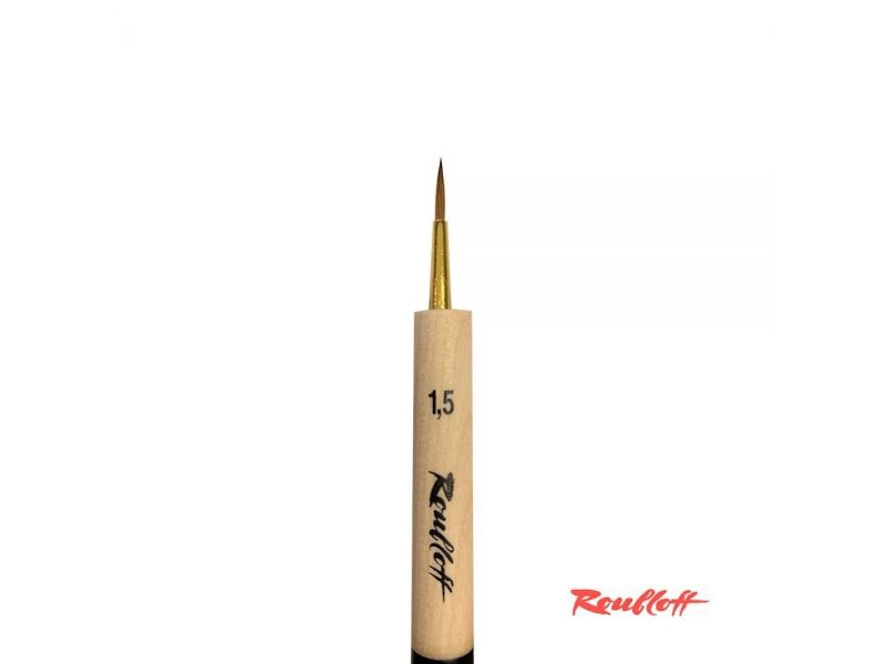 Kolinsky round brush, Miniature K1 n.1,5 (Roubloff)