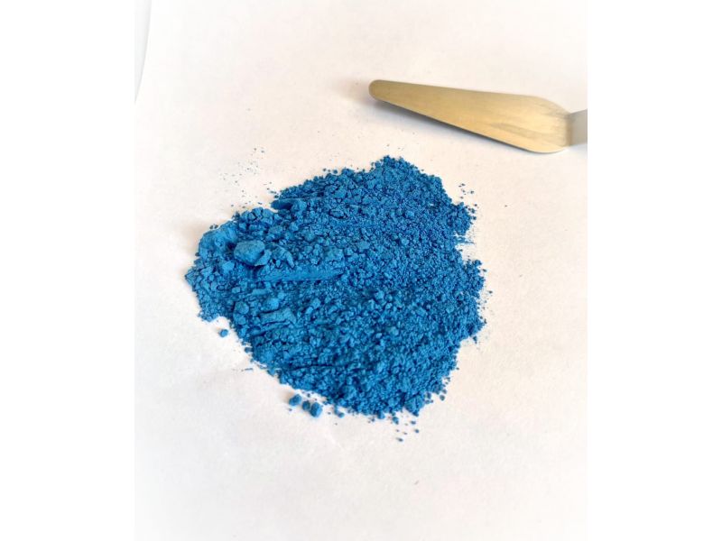 AZZURRITE DEL MAROCCO, pigmento naturale