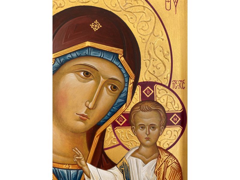 Icono, Madre de Dios de Kazn 20x25 cm