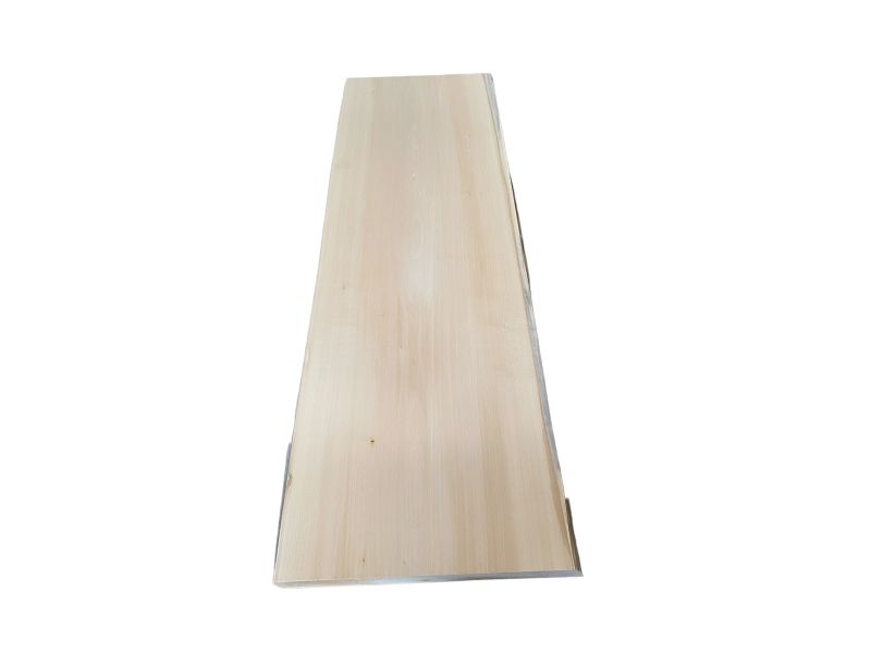 Linden board, 33-37x100cm , 6 cm thick, planed, with bevels, for sculpture