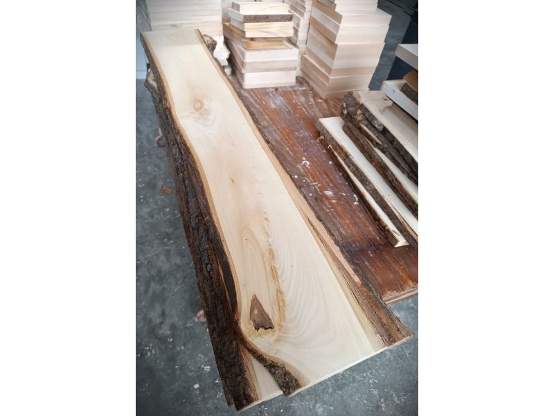 Piezas mixtas de madera de tilo para pirograbado, ancho 20-22 cm, alto 109-111