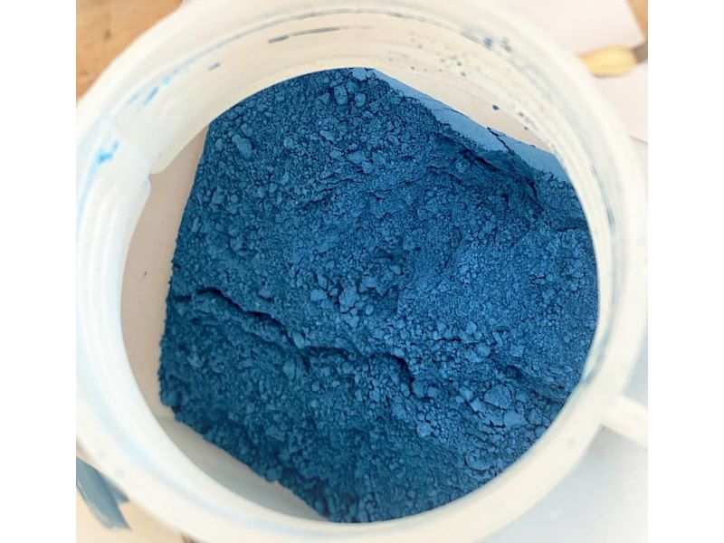 AZZURRITE DEL MAROCCO, pigmento naturale