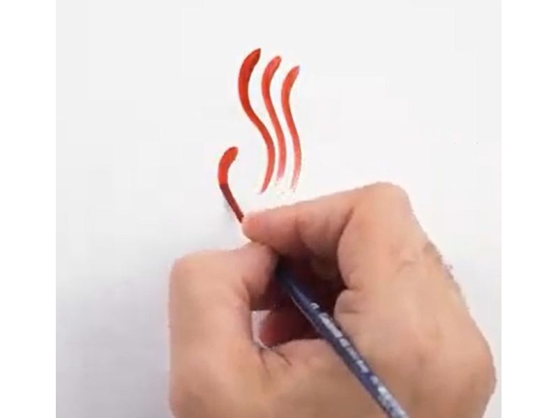 Pinceau rond, bronze synthtique, extra long (liner) srie 453 Tintoretto