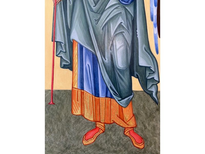 Archangel Gabriel, 25x39 cm, with arch