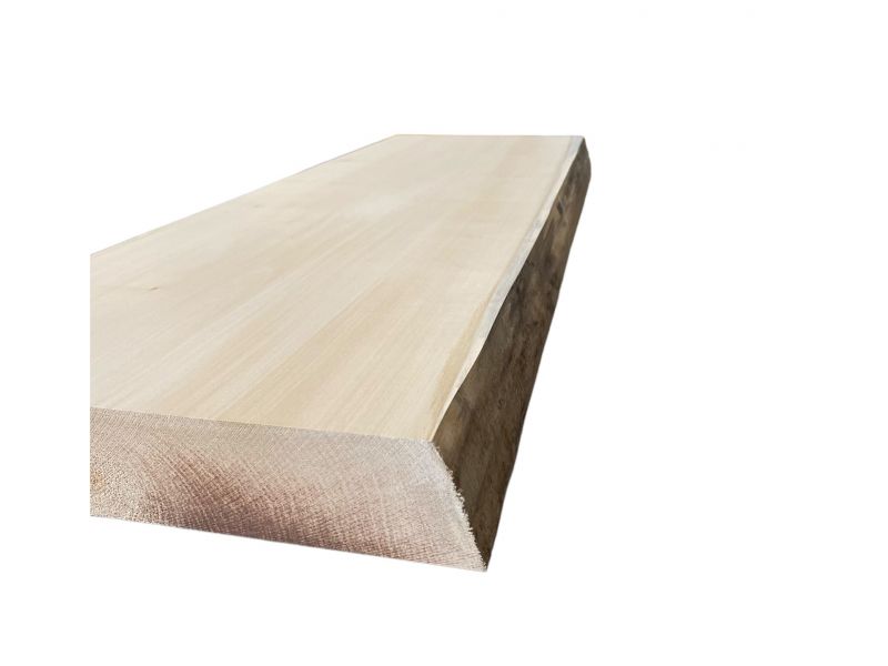 Linden board, 33-37x100cm , 6 cm thick, planed, with bevels, for sculpture