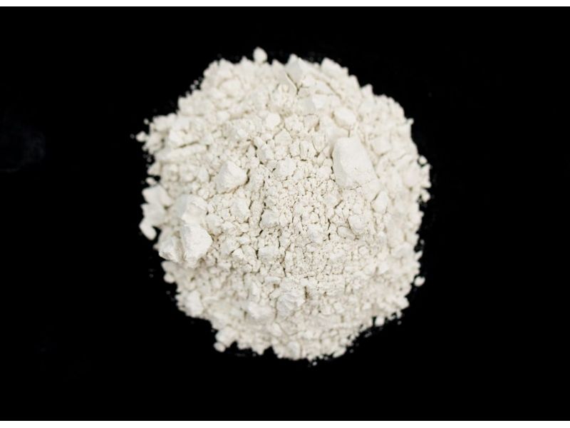 Yeso de alabastro. Polvo de alabastro natural cristalino, blanco brillante, 1 kg Kremer