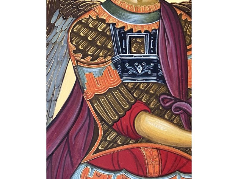 Icona, Arcangelo Michele 24x32 cm