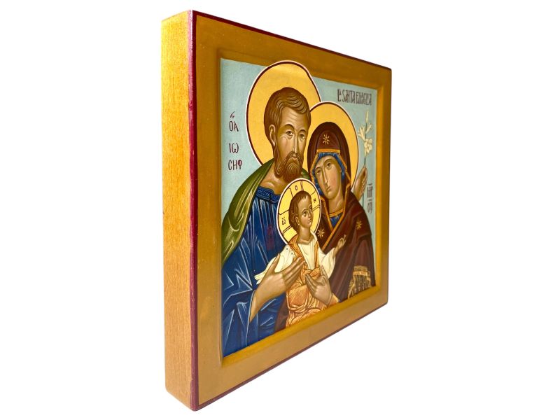 Heilige Familie 20x20 cm