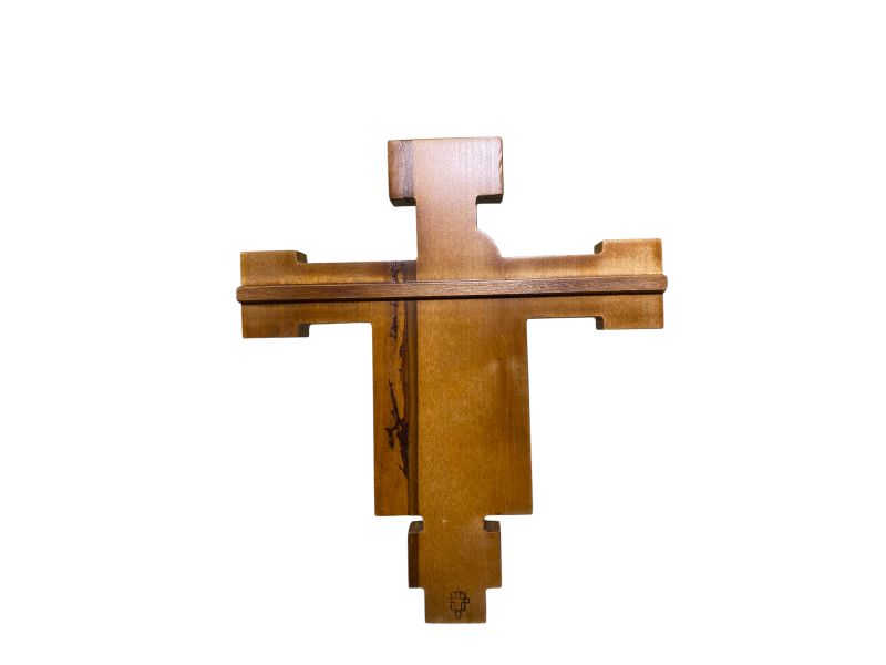 Cimabue, smooth, with gesso  h 39 cm