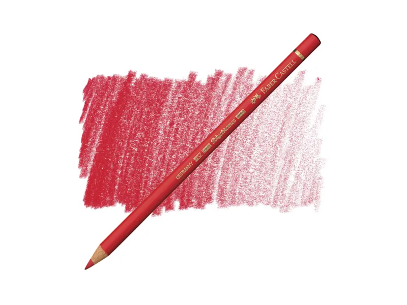 Lpiz de color, Faber Castell, Polychromos, 121 rojo escarlata claro