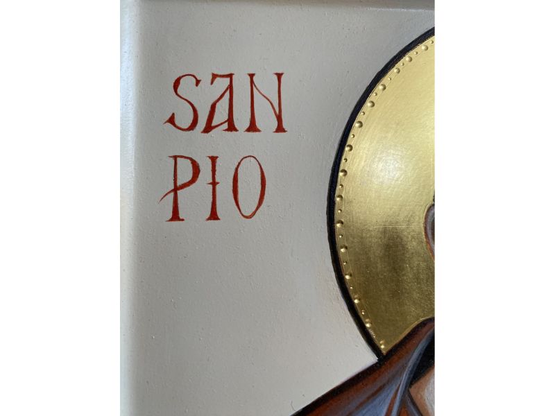 Icona di San Pio da Pietralcina, 24x32 cm