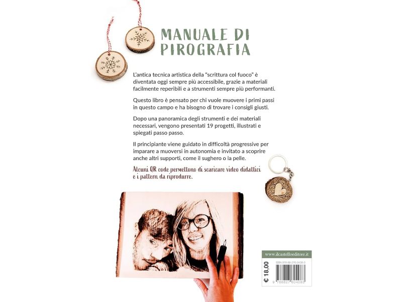 Manuale di pirografia. Introduzione alla tecnica. Con QR Code