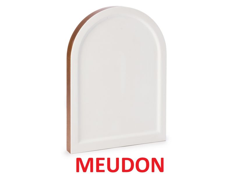 Tavola per icona in tiglio MINI, con arco, culla, gesso MEUDON (pittura a laghetto)