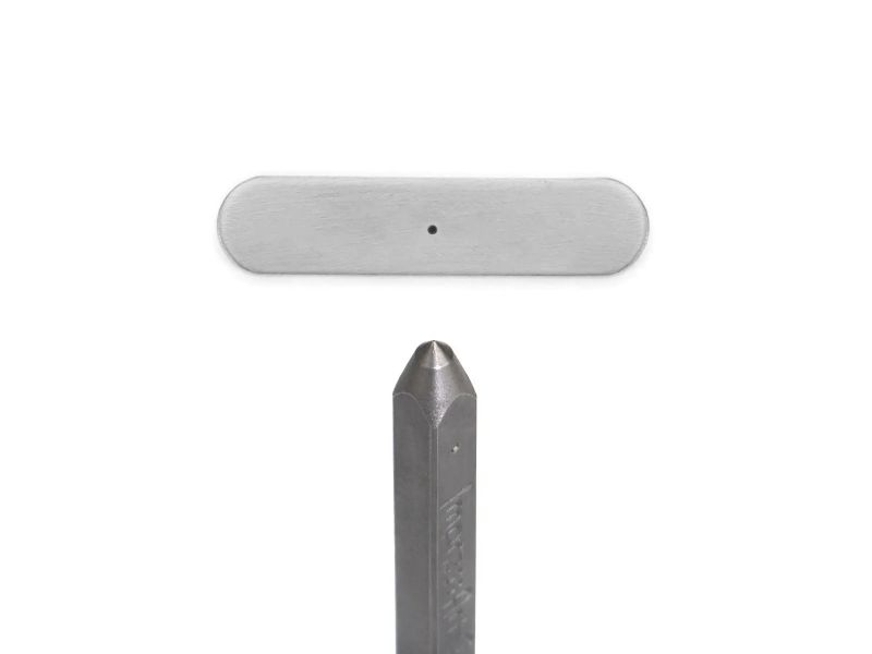 Poinon en acier au carbone, qualit professionnelle, POINTE RONDE DIAM. 0,5MM