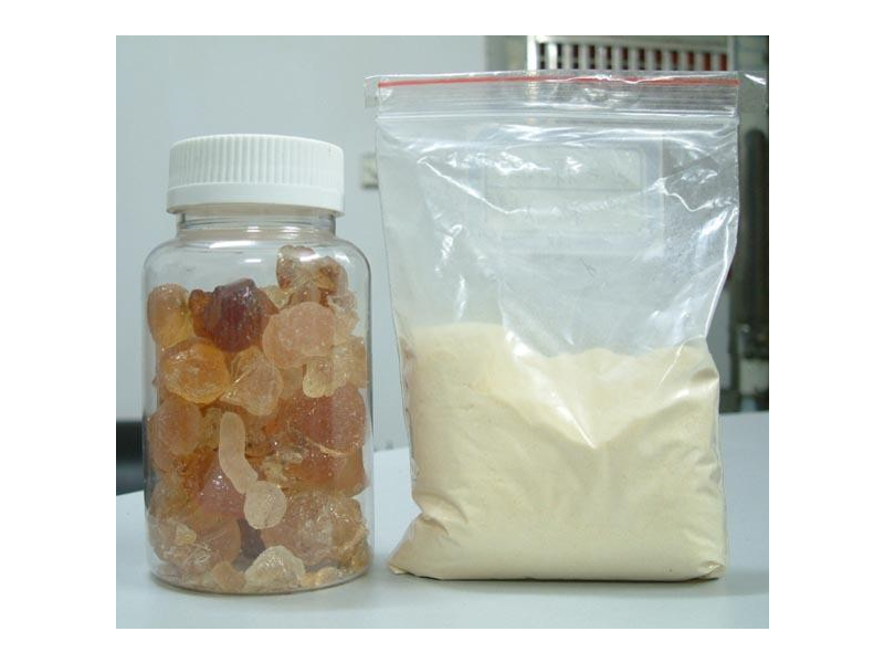 Gum arabic powder or in bushings 100 gr