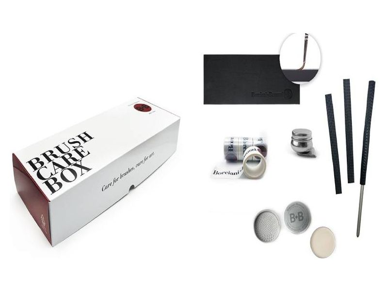 Confezione Brush Care Box Borciani e Bonazzi, per la cura dei pennelli