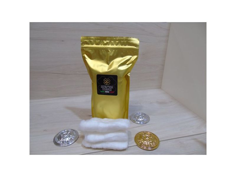 Cotone idrofilo per doratura 100% ORO - EXTRA alta qualit� PG