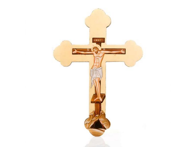 Altar Cross, cradle, raw