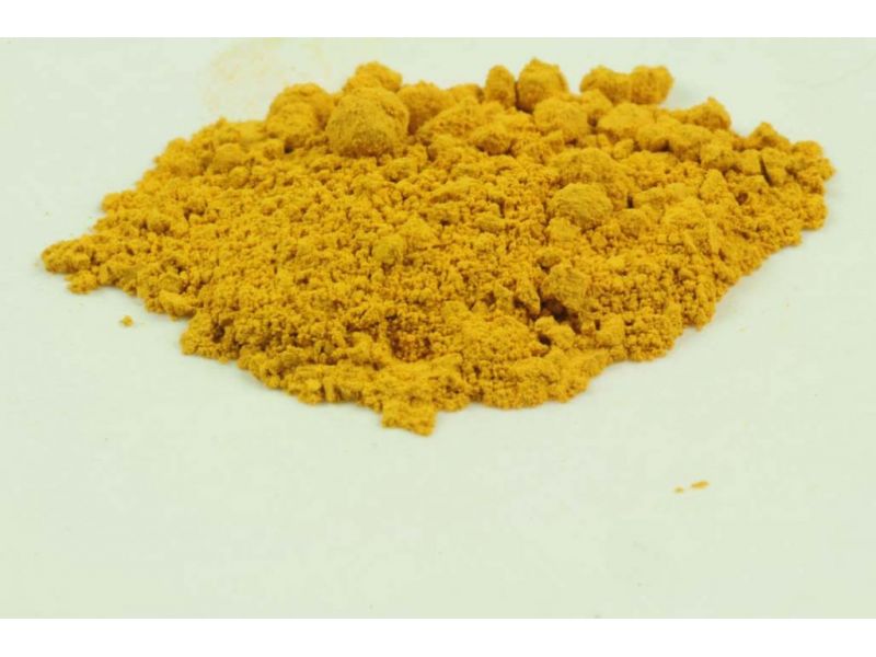 Ocra dorata, italiana, giallo chiaro, Siena di Verona, pigmento Kremer (40220)