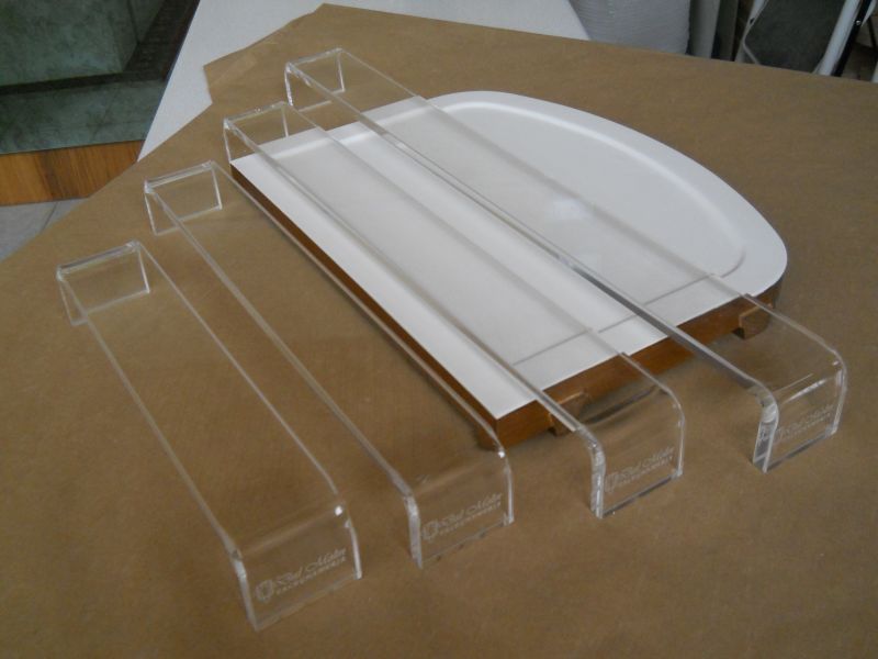Plexiglass bridge