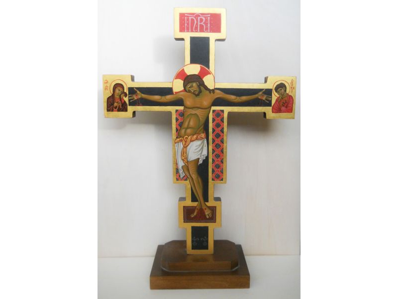Crucifijo Giunta Pisano de Pisa h 43 cm