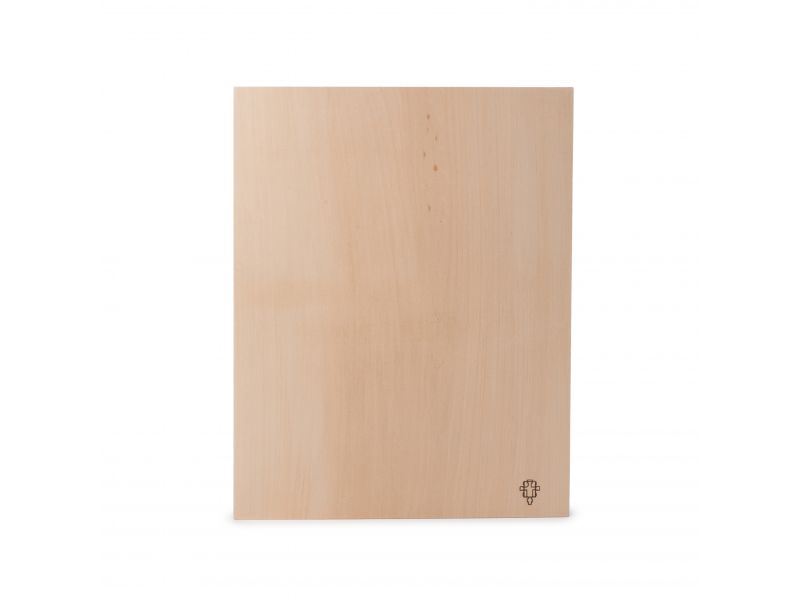 Tabla para icono de madera de tilo, cavada, solo madera (en bruto)
