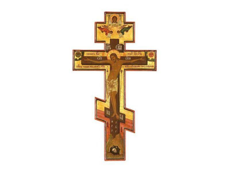 Russian Cross, smooth with variantion, raw