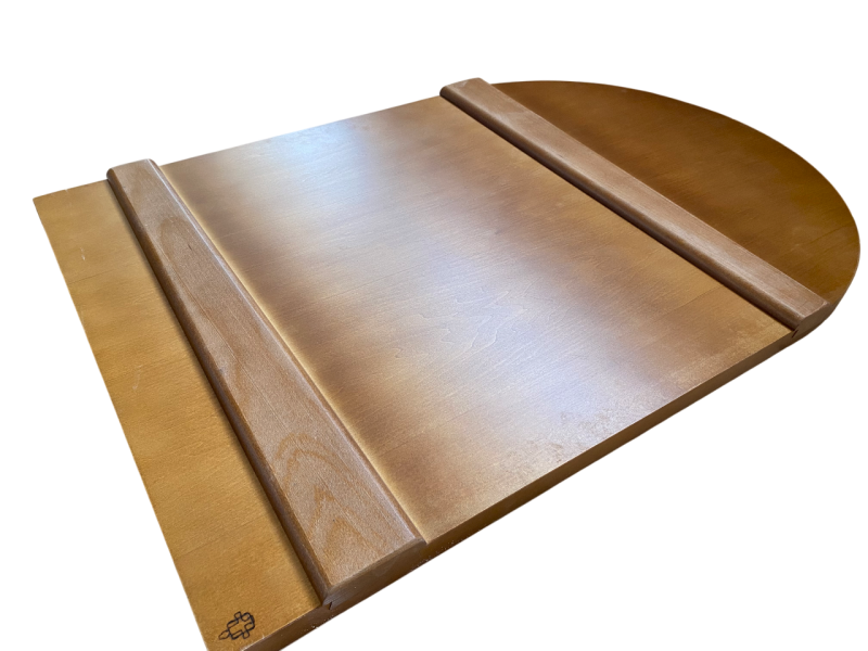 Icon board in linden, 60x90 cm model A4, OUTSIZE, (int. 53x82 cm), cradle, wedges, with gesso