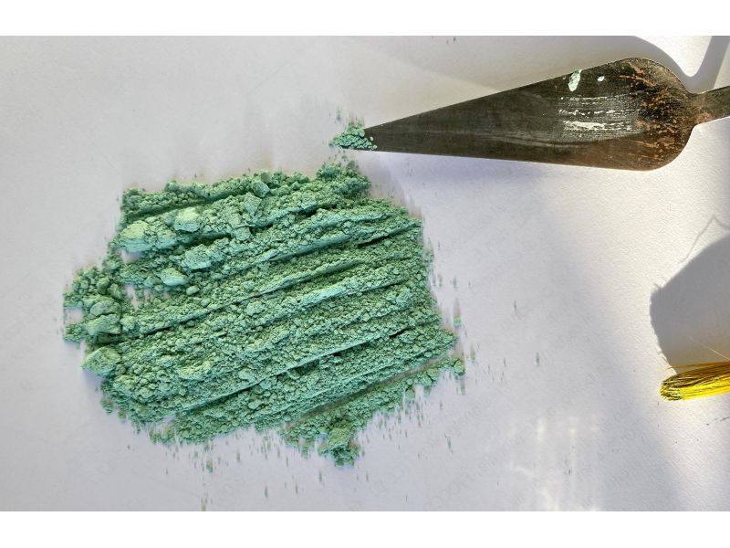 Malachite du Congo standard, pigment en poudre