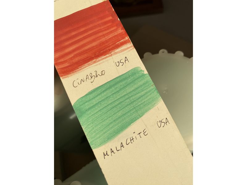 MALACHITE, pigment minral finement broy, Master Pigments USA