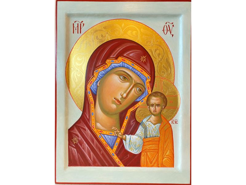 Icona Madre di Dio di Kazan 21x28 cm