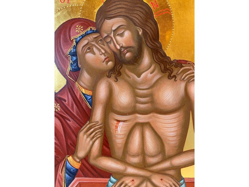 Icona, Cristo Sposo 30x40 cm