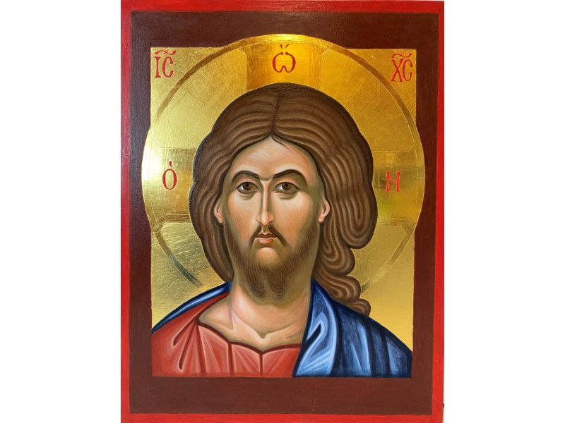 Icne, visage du Christ 20x26 cm