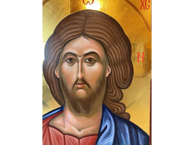 Icono, rostro de Cristo 20x26 cm