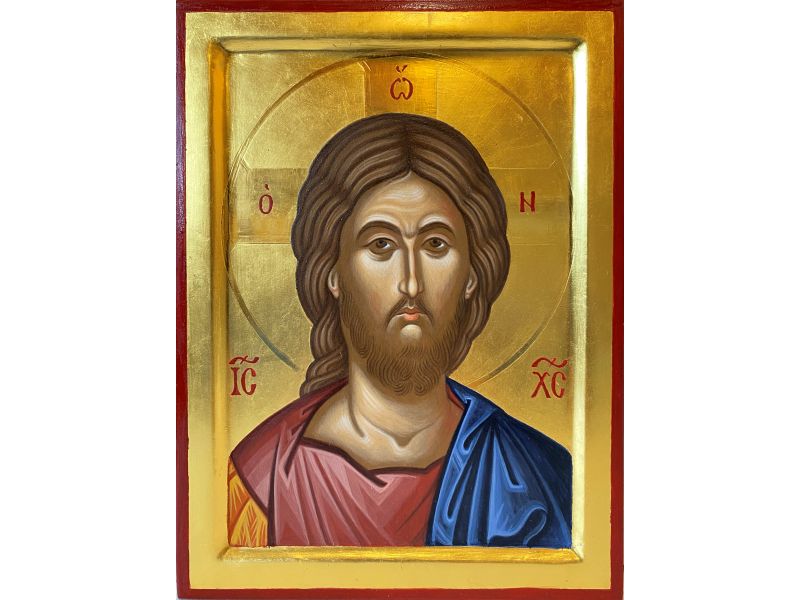 Icono, rostro de Cristo 18x24 cm